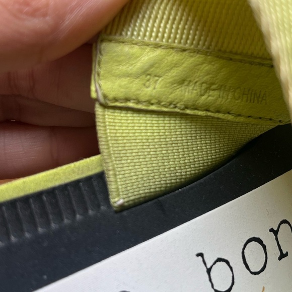 RAG + BONE - MILA slip on, open toed sandal in Acid-Green (Size 37) - Picture 13 of 16